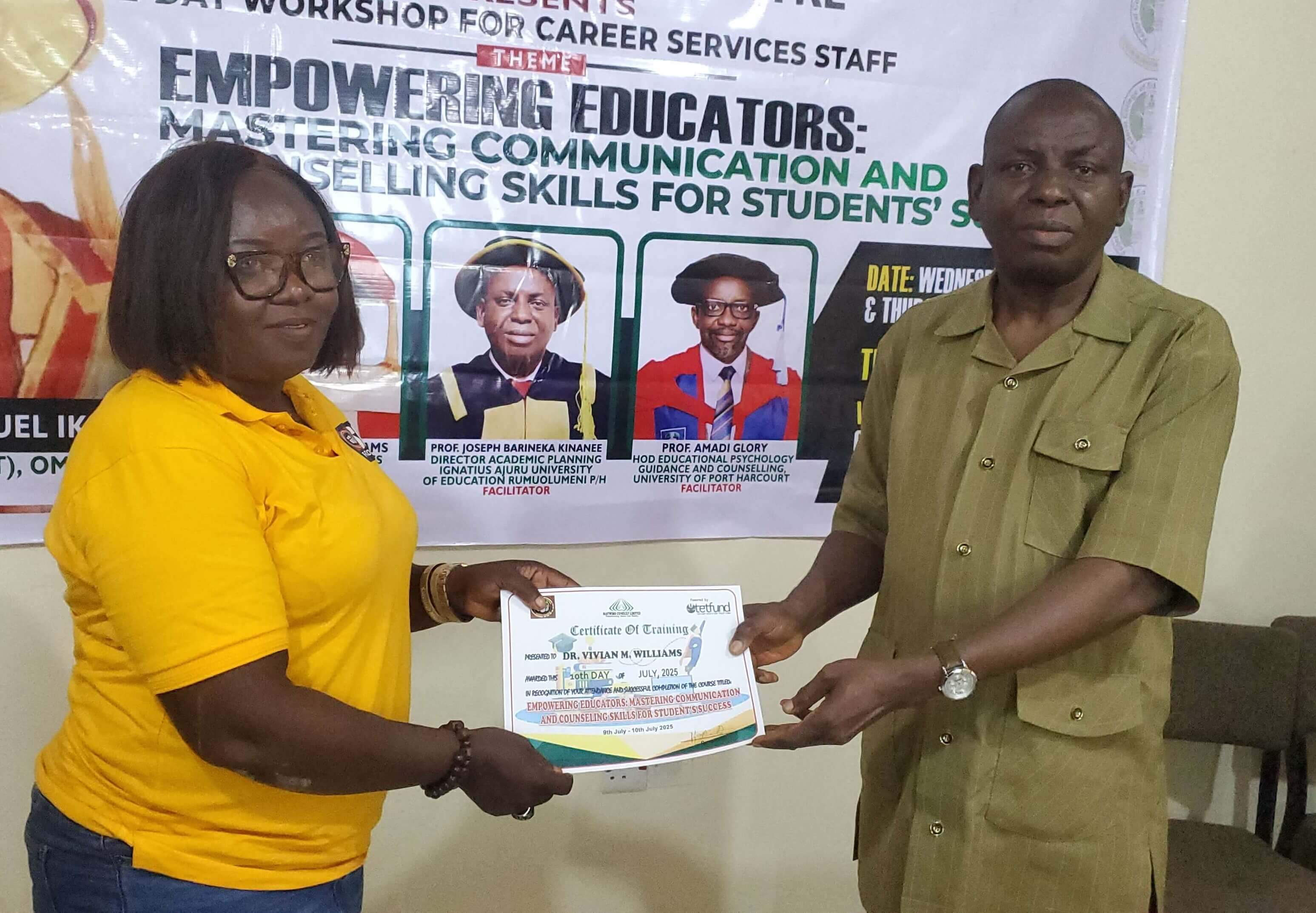 Director Certificate